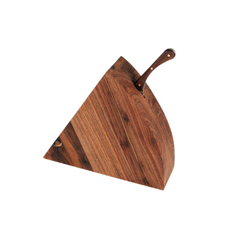 Cheese Block with Hand Forged Knife