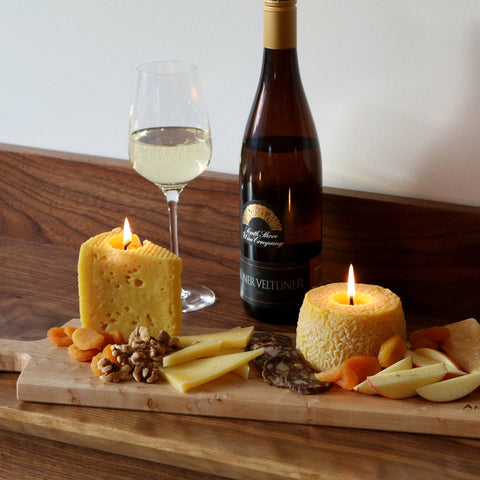 Blow Horn Cheese Beeswax Candle