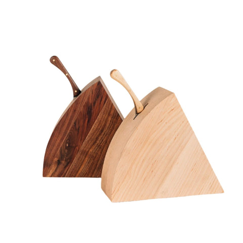 Cheese Block with Hand Forged Knife