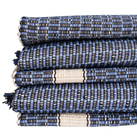 Hand Loomed Fringe Rug