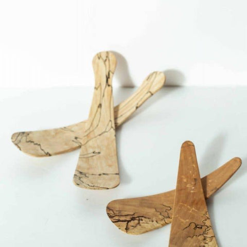 Large Spalted Salad Tossers