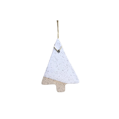 Xmas Tree Ceramic Ornament