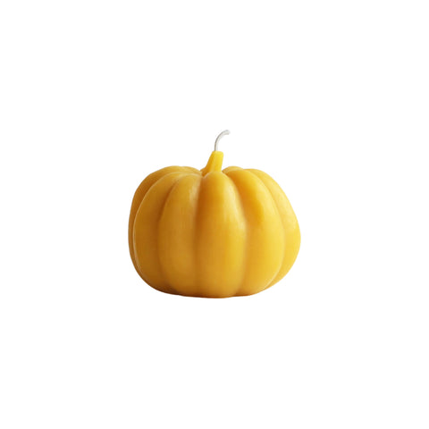 Carnival Squash Beeswax Candle
