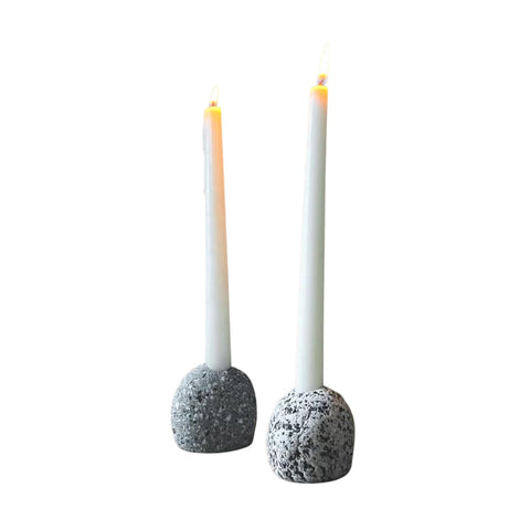 Maine Granite Candleholder