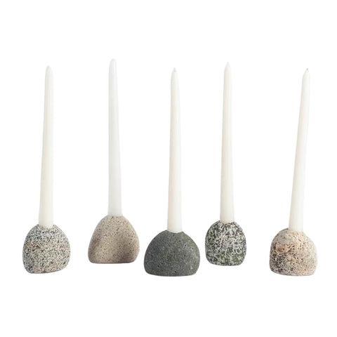 Maine Granite Candleholder