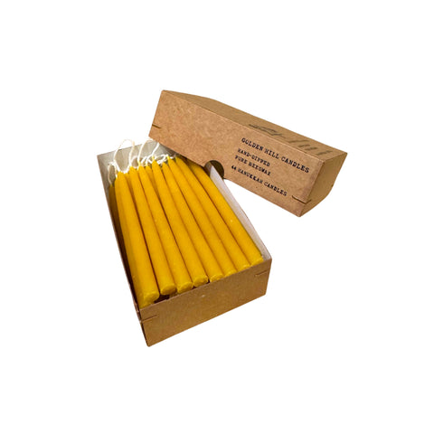 Vermont Beeswax Hanukkah Candle Set