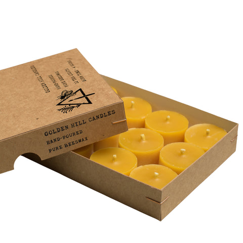 Vermont Beeswax Tea Lights