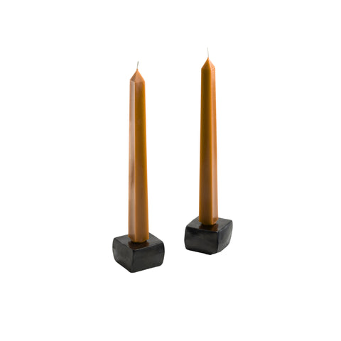 Beeswax Square Taper Candles