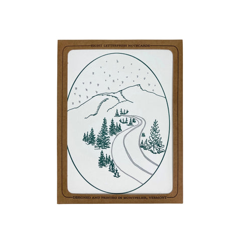 Vermont Letterpress Cards Set