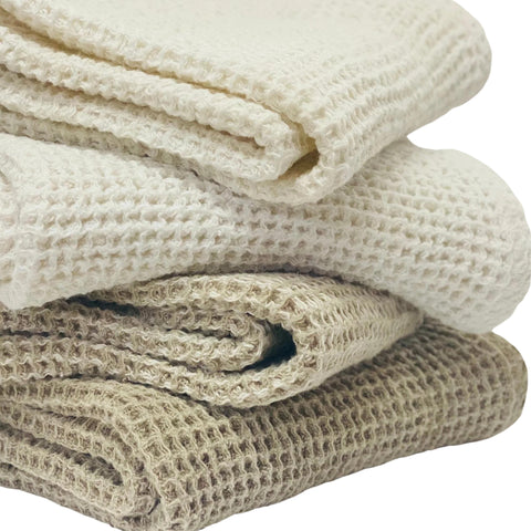 Waffle Linen Hand Towel