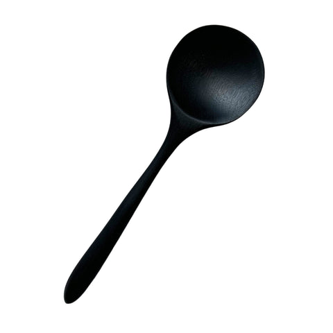 Large Round Wood Spoon