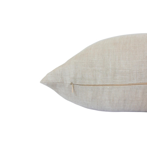 Beige Linen Pillow