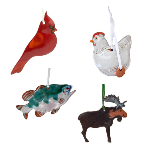 Maine Made Ceramic Ornaments
