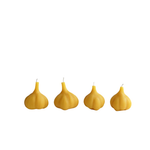 Garlic Beeswax Candle