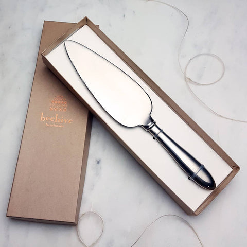 Heritage Pewter Cake Server