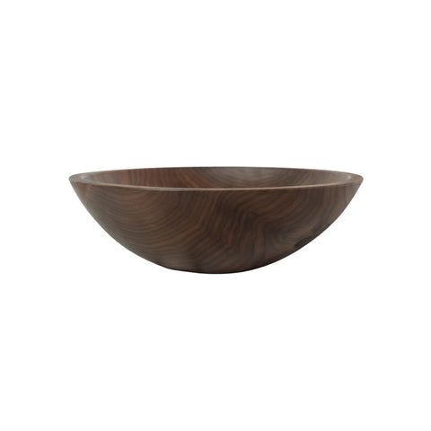 Round Black Walnut Bowl