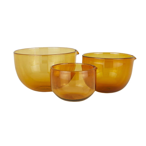 Blown Glass Nesting Bowls