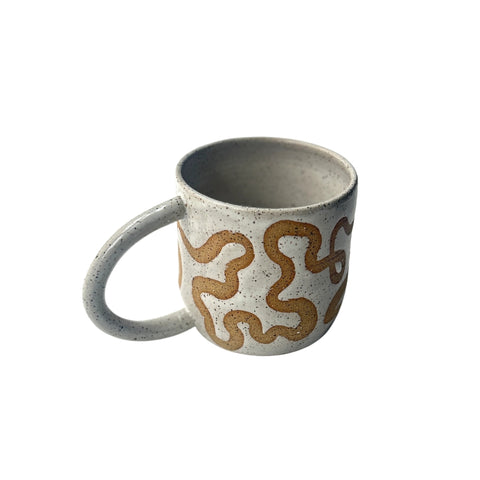 Ceramic Doodle Pattern Mug