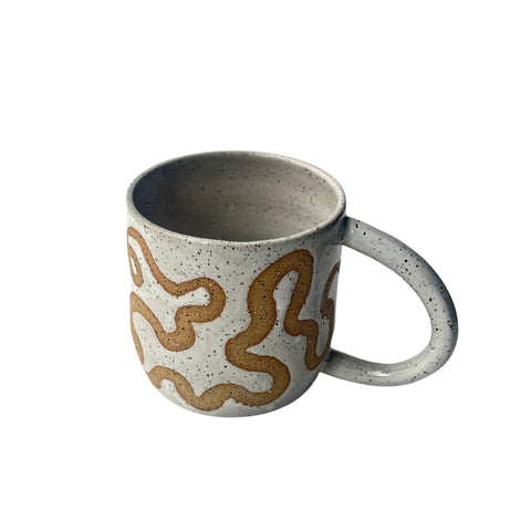 Ceramic Doodle Pattern Mug