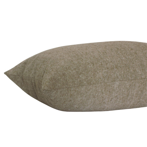 Grey Cotton + Linen Pillow