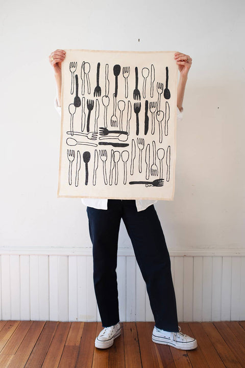 Spoons Tea Towel